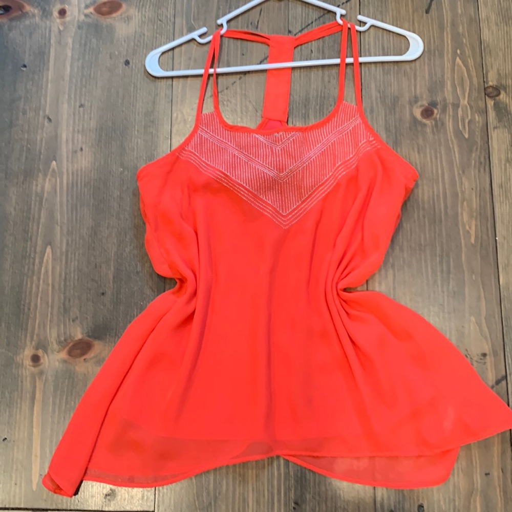 Women’s bright orange tank/Cami